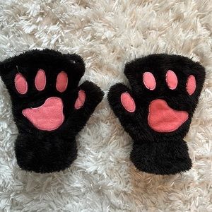 Emo furry cat paws